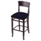 Holland Bar Stool Co 30" Bar Stool, Dark Cherry Finish, Canter Twilight Seat 316030DC002 - alternate 1
